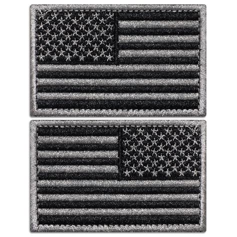 Anley Tactical Usa Flag Patches 2 Pack Forward Reversed 2 Inchx 3 Inch American Flag Military Uniform Emblem Patch Loop Hook Fasteners