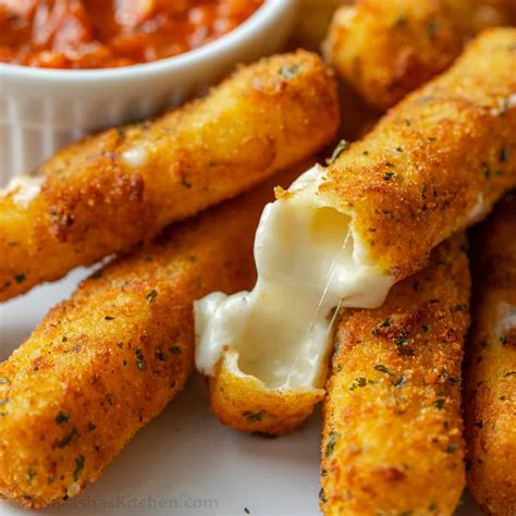 Fried Mozzarella Cheese Sticks