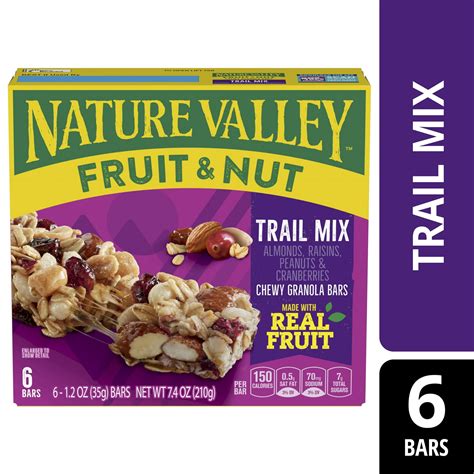 Nature Valley Granola Bars Chewy Trail Mix Dark Chocolate Cherry 6 1 2 Oz Albertsons