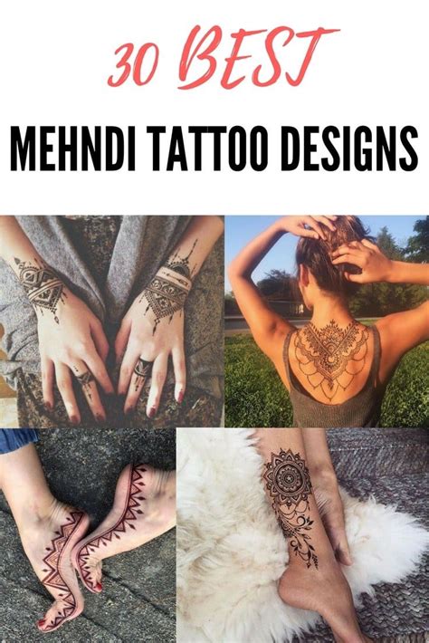 Outfittrends 30 Most Popular Mehndi Tattoo Designs In 2018