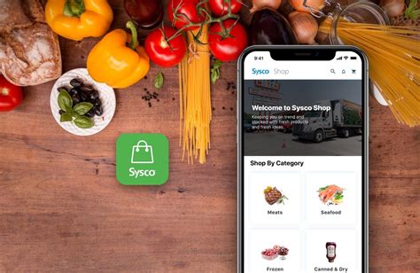 Portfolio Sysco Food Digital Strategy Mobile Food Ordering App Dsruptr