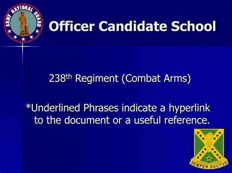 Ppt Officer Candidate School Powerpoint Presentation Free Download Id 1282392