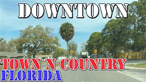 Town N Country Florida 4K Downtown Drive Youtube