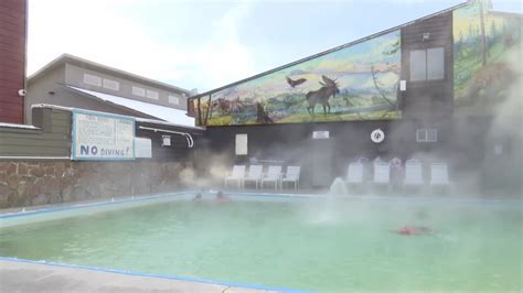 White Sulphur Springs Offers Thermal Oasis In Sub Zero Temperatures
